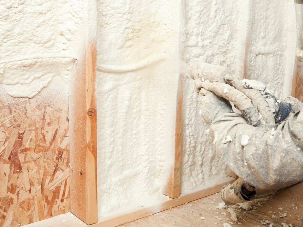spray foam insulation