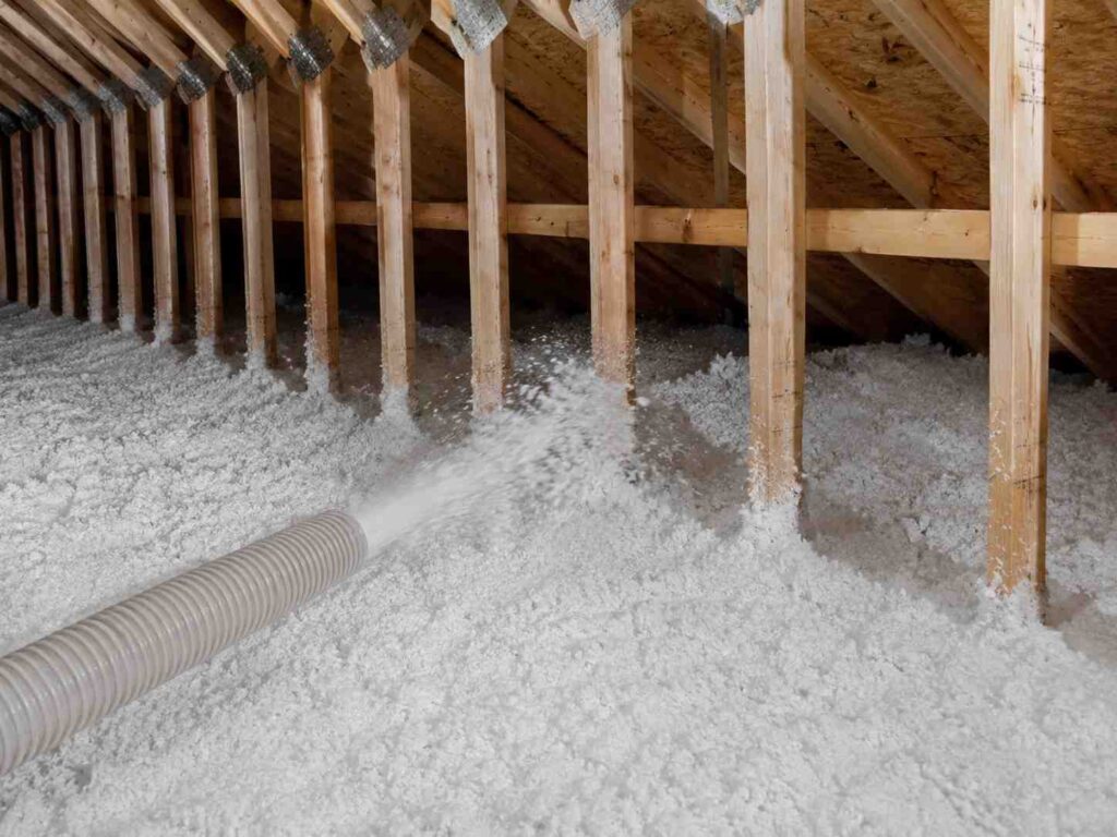 applying in attic