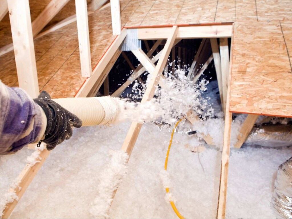 blow in attic insulation
