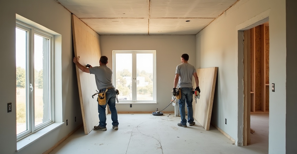 drywall installation process