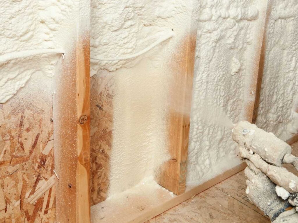 retrofit spray foam insulation