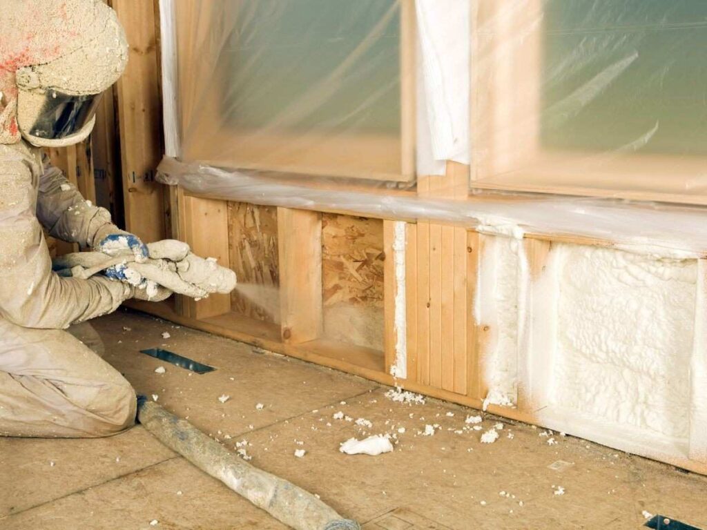 spray foam wall insulation