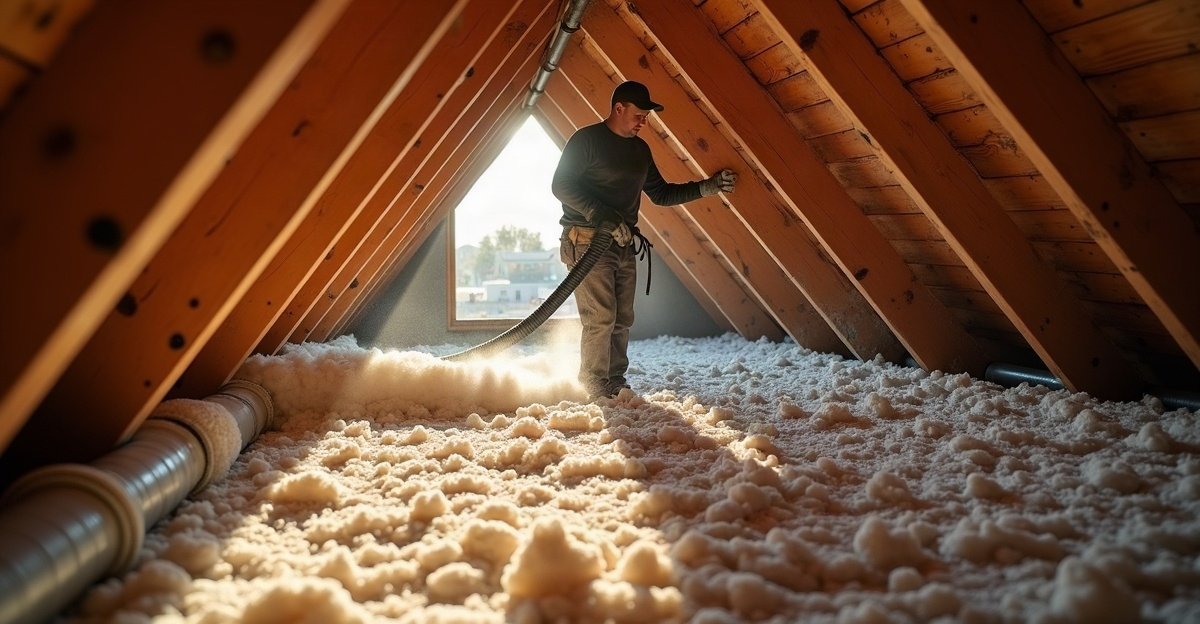 what is blow in insulation made of